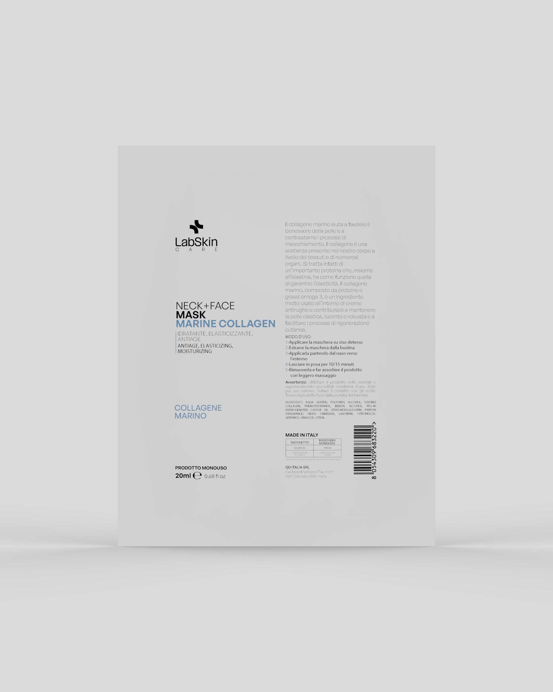 NECK + FACE MASK MARINE COLLAGEN